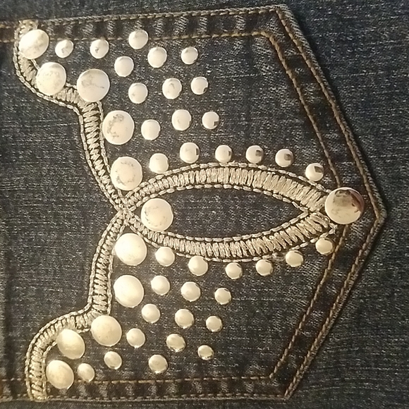 HIP JEANS MAXI BLUE JEAN SKIRT SIZE 11 - Picture 7 of 8